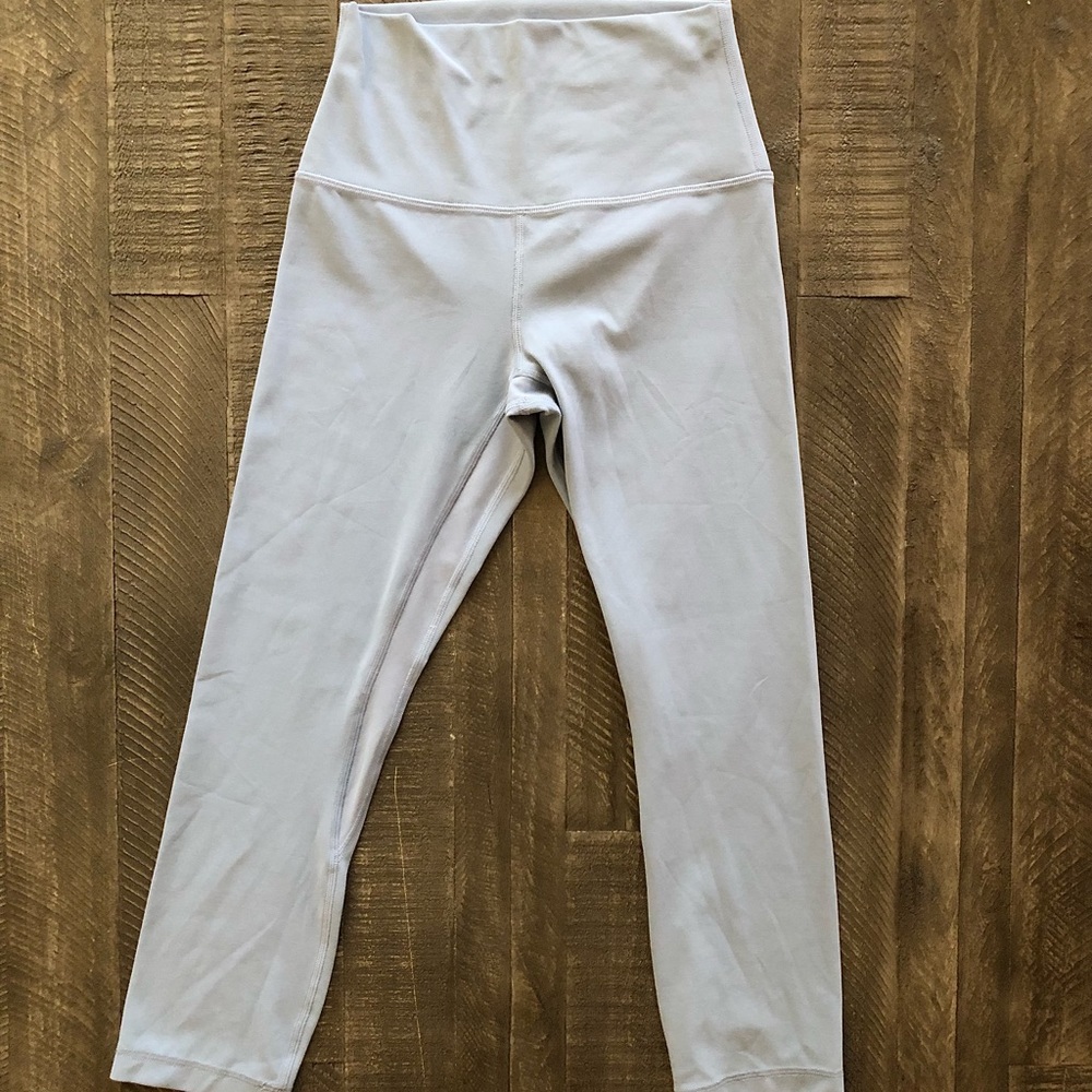 Lululemon Align High-Rise Crop 21” in Chambray